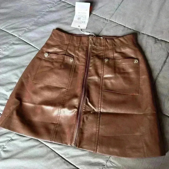Miele Kohler Leather Skirt - Picture 3 of 10
